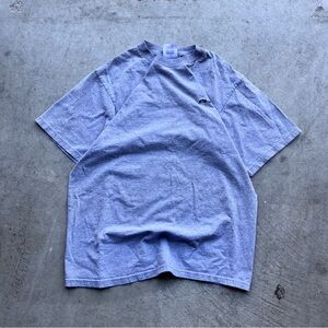 Vintage Y2K Reebok Logo Gray T Shirt